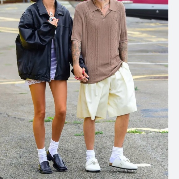 Cherokee Black Leather Square Toe Loafer Slip On Shoes As 8.5 New! - Picture 13 of 15